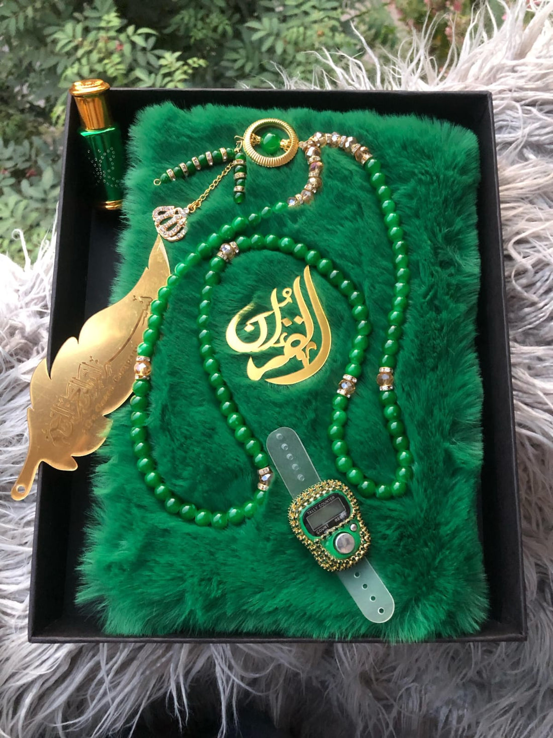 Fabric Quran 16 line Tajweed